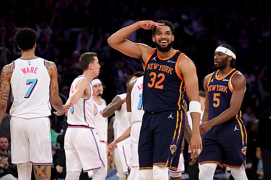 NBA: Miami Heat at New York Knicks