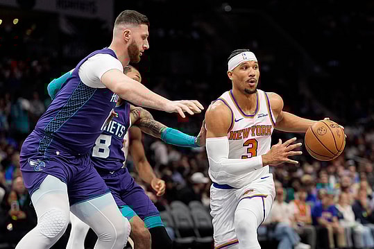 NBA: New York Knicks at Charlotte Hornets