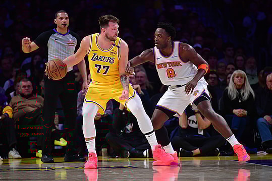NBA: New York Knicks at Los Angeles Lakers