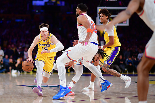 NBA: New York Knicks at Los Angeles Lakers
