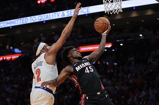 NBA: New York Knicks at Miami Heat