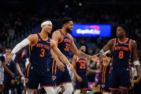 NBA: New York Knicks at Washington Wizards