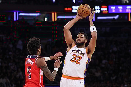 NBA: Washington Wizards at New York Knicks