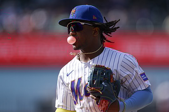 MLB: St. Louis Cardinals at New York Mets, luisangel acuna
