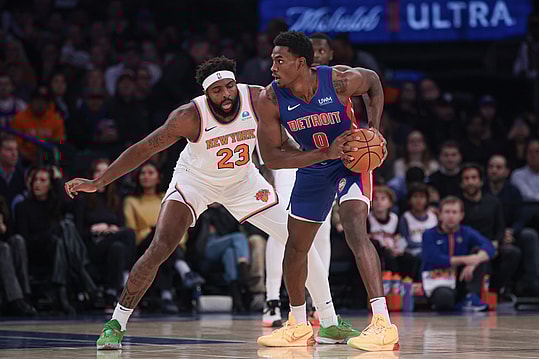NBA: Detroit Pistons at New York Knicks