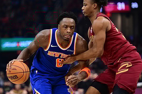 NBA: New York Knicks at Cleveland Cavaliers