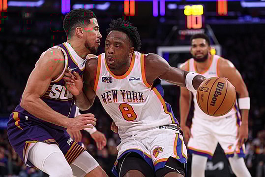 NBA: Phoenix Suns at New York Knicks