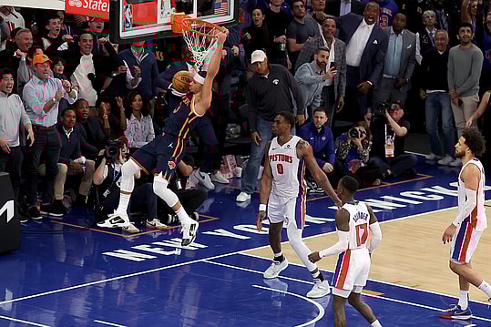 NBA: Playoffs-Detroit Pistons at New York Knicks