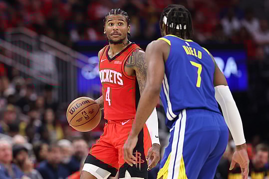 NBA: Playoffs-Golden State Warriors at Houston Rockets