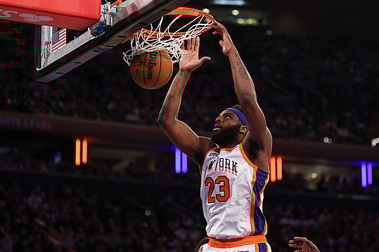 NBA: Portland Trail Blazers at New York Knicks