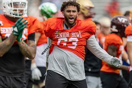 NCAA Football: NCAA Senior Bowl Practice