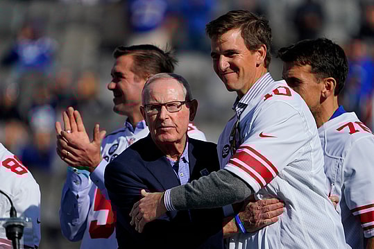 Tom Coughlin, Eli Manning, Giants