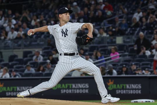 mlb: arizona diamondbacks at new york yankees, luke weaver