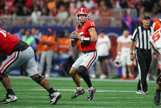 Carson Beck, Georgia, Clemson, Giants, Jets
