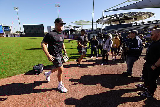 MLB: New York Yankees-Workouts