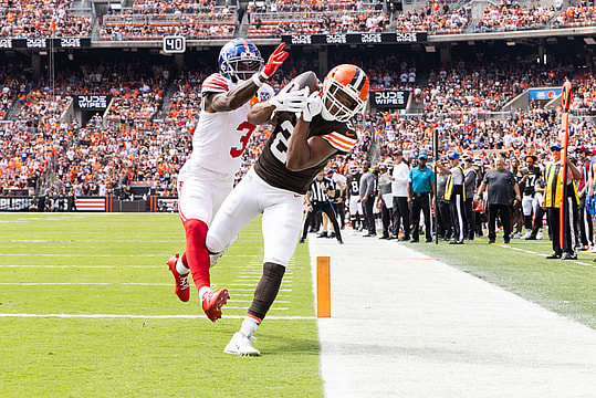 NFL: New York Giants at Cleveland Browns