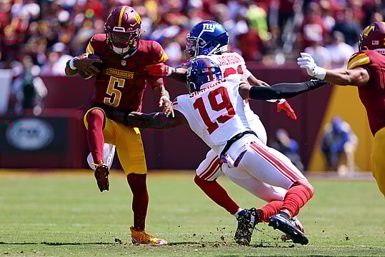 NFL: New York Giants at Washington Commanders