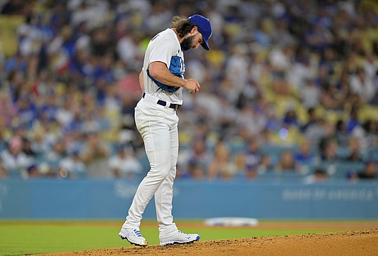 MLB: Oakland Athletics at Los Angeles Dodgers, tony gonsolin