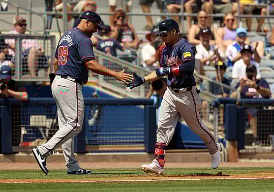 MLB: Spring Training-Atlanta Braves at Tampa Bay Rays