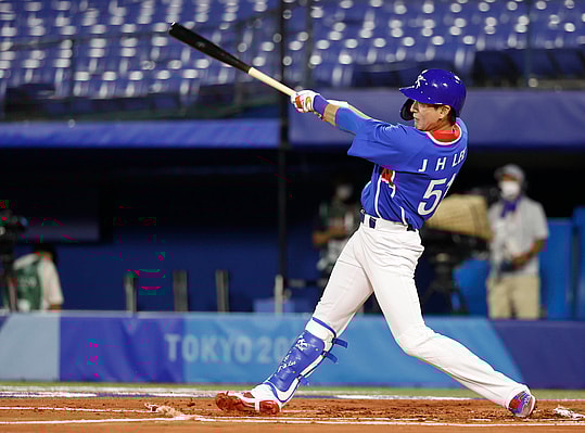 Olympics: Baseball-Men Group B - KOR-USA, jung-hoo lee, yankees