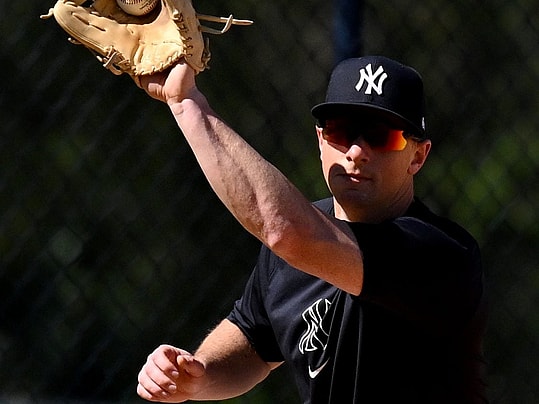MLB: New York Yankees-Workouts
