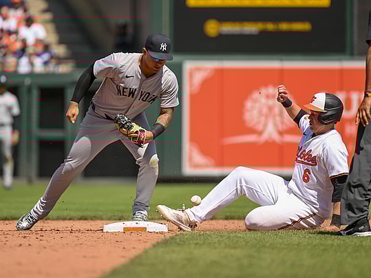 MLB: New York Yankees at Baltimore Orioles, gleyber torres