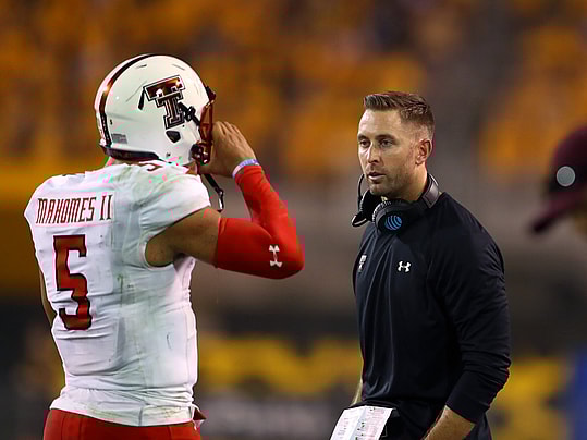 Kliff Kingsbury, Patrick Mahomes, Giants