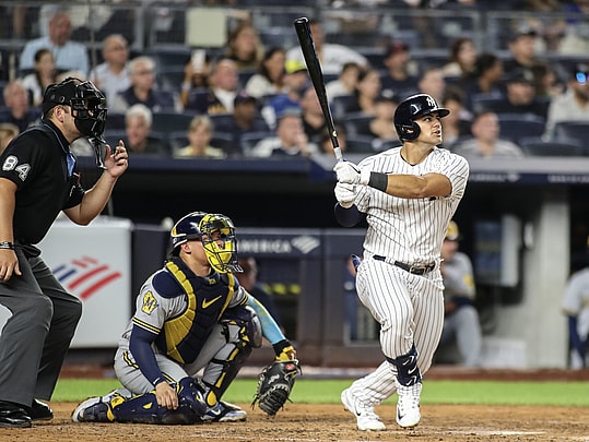 MLB: Milwaukee Brewers at New York Yankees