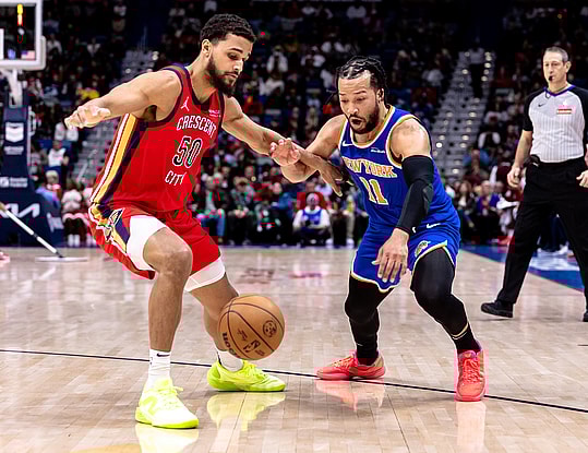 NBA: New York Knicks at New Orleans Pelicans