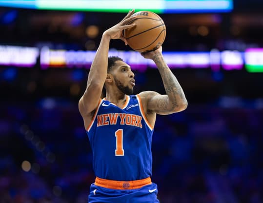 NBA: New York Knicks at Philadelphia 76ers