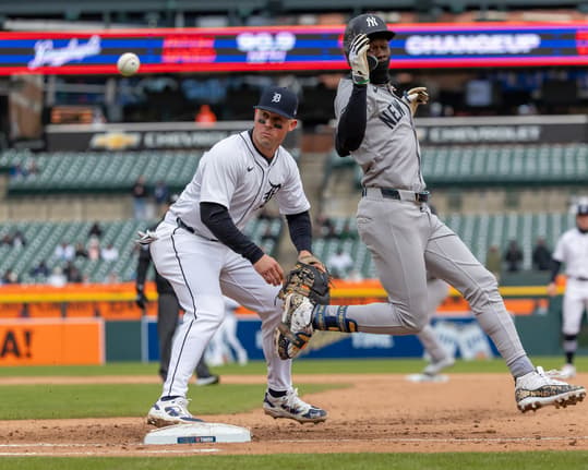 MLB: New York Yankees at Detroit Tigers, jazz chisholm