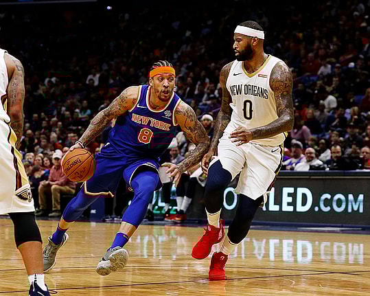 NBA: New York Knicks at New Orleans Pelicans