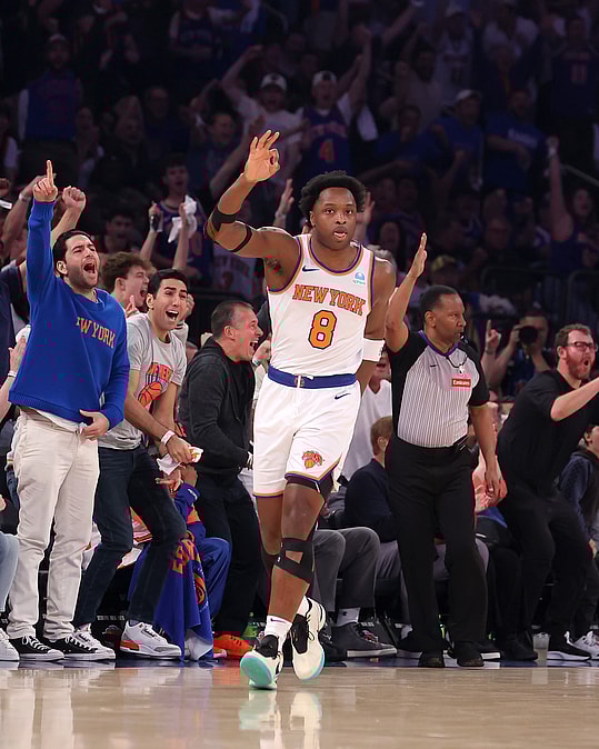 NBA: Playoffs-Indiana Pacers at New York Knicks