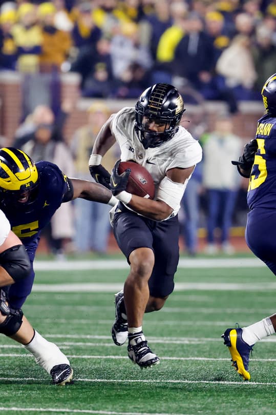 NCAA Football: Purdue at Michigan, new york giants, tyrone tracy