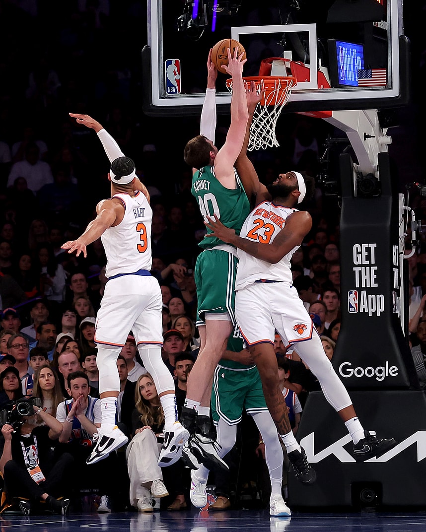 NBA: Playoffs-Boston Celtics at New York Knicks