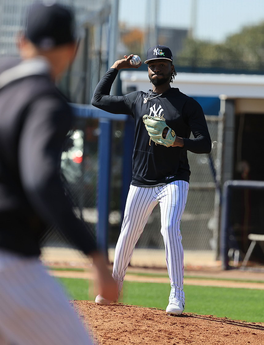 MLB: New York Yankees-Workouts