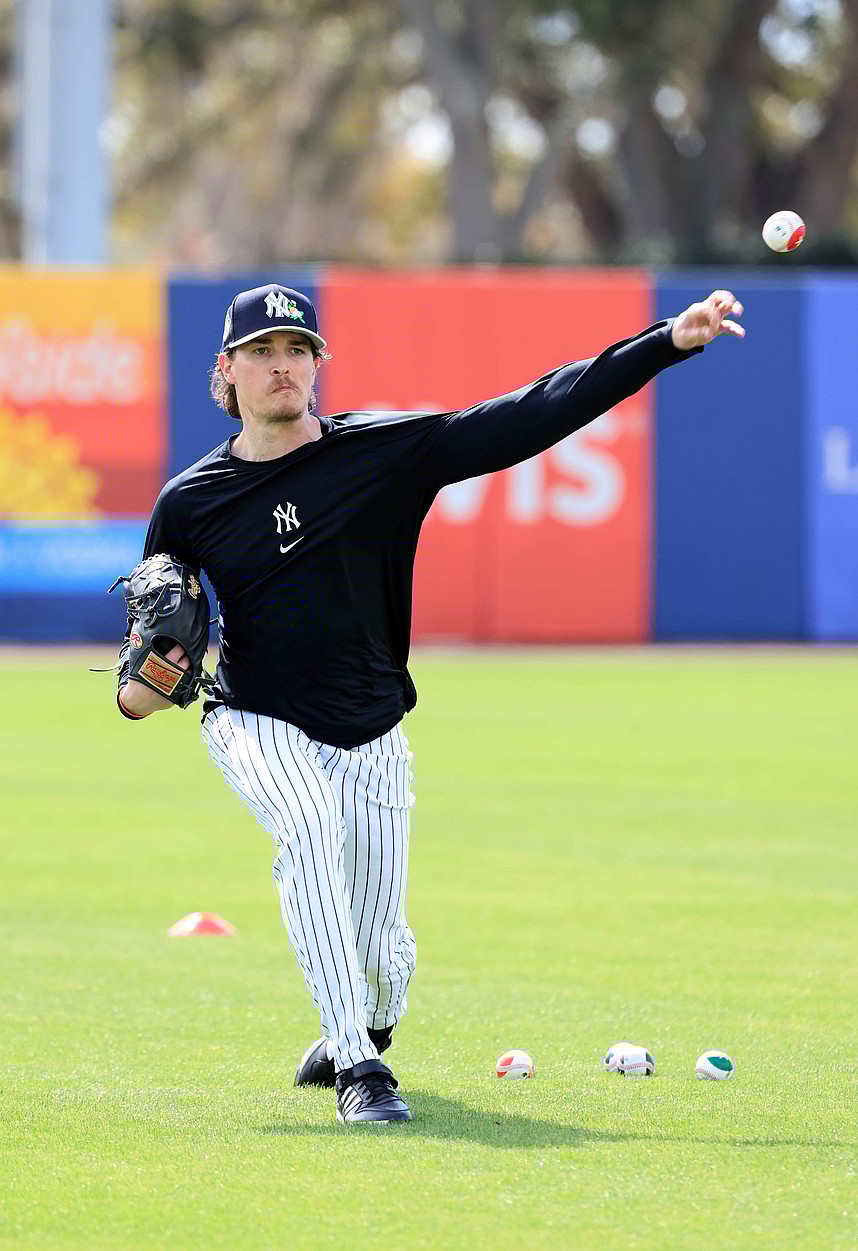 MLB: New York Yankees-Workouts, max fried