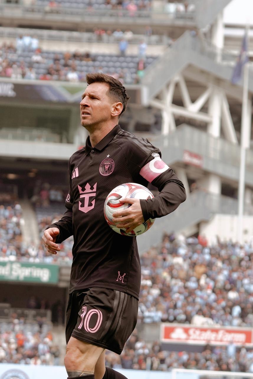 Lionel Messi was the center of attention in the Bronx | Credit: Melinda Morales 
