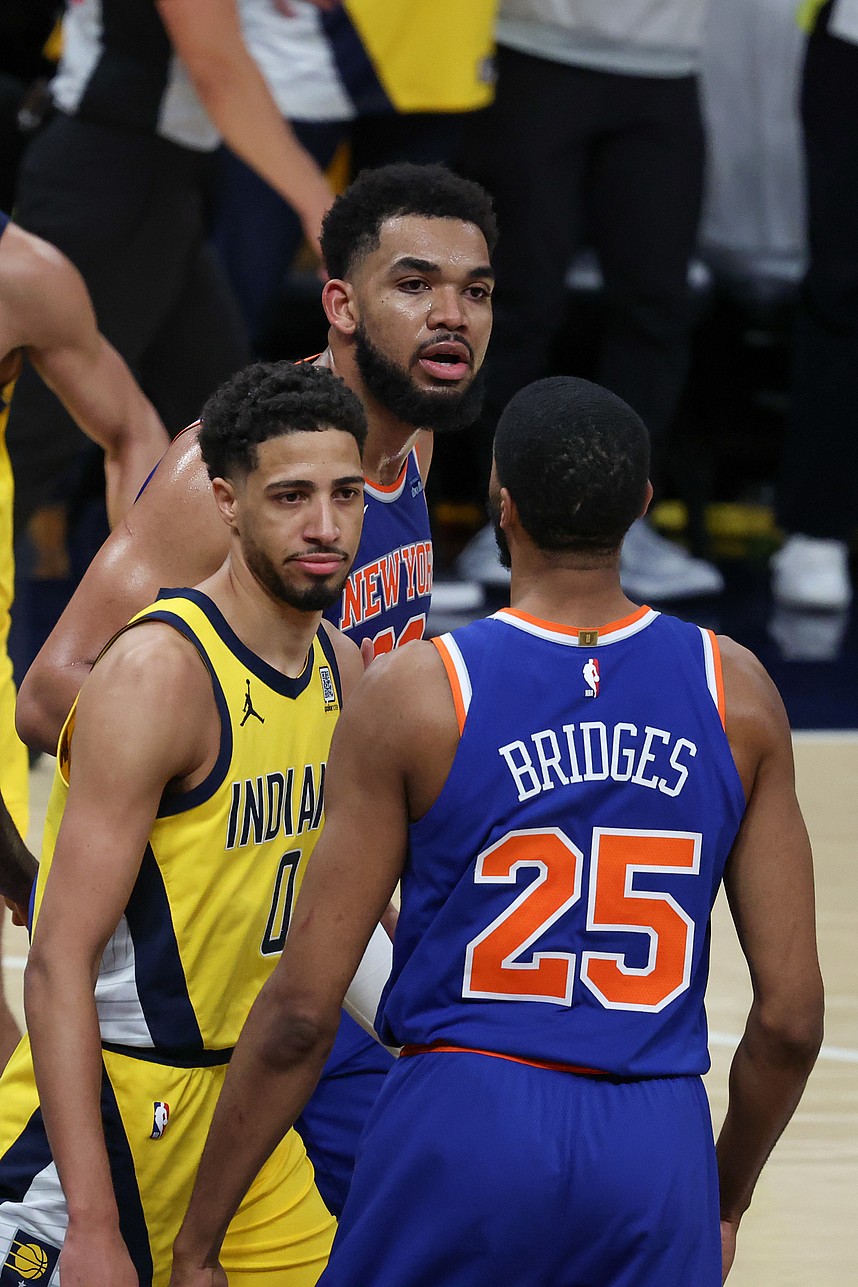 NBA: Playoffs-New York Knicks at Indiana Pacers