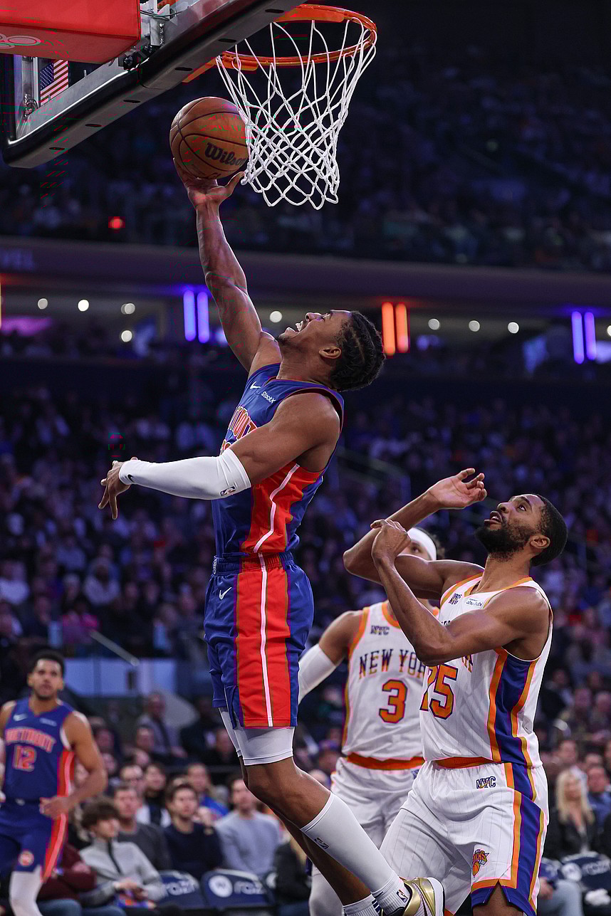 NBA: Detroit Pistons at New York Knicks
