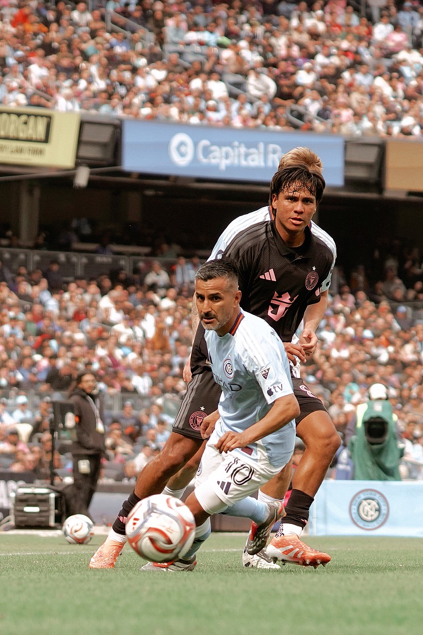 Maxi Moralez pulled the strings in midfield against Inter Miami CF | Credit: Melinda Morales 
