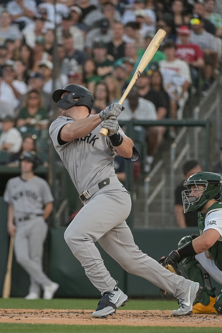 MLB: New York Yankees at Athletics, paul goldschmidt