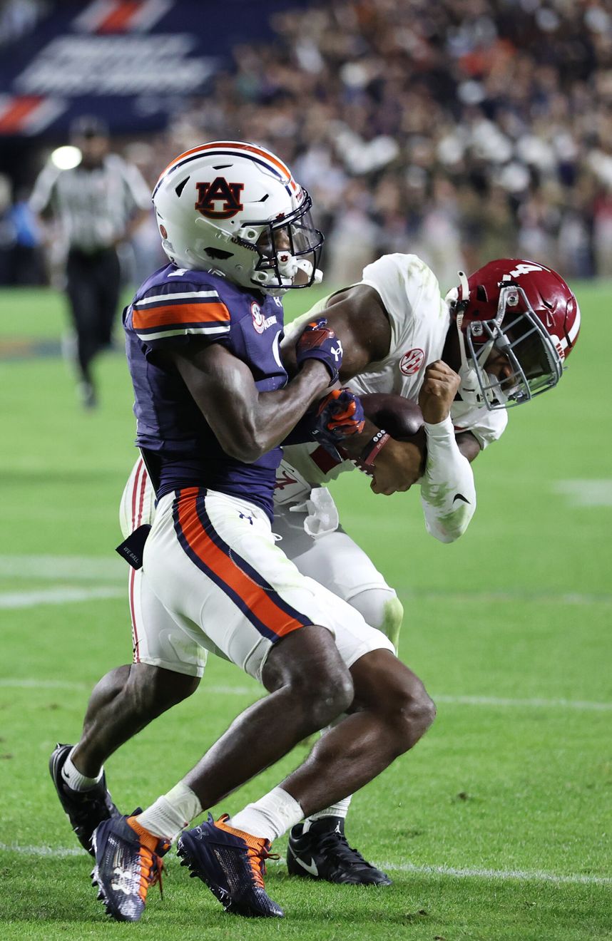 NCAA Football: Alabama at Auburn