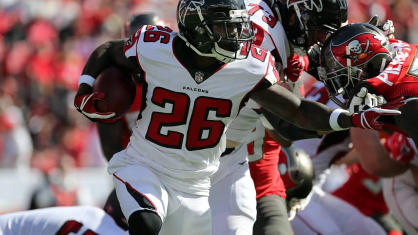 New York Jets potential free agency target Tevin Coleman.