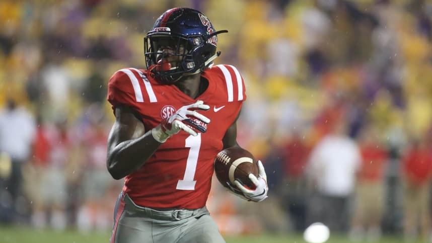 The New York Giants brought A.J. Brown in for a top-30 visit.