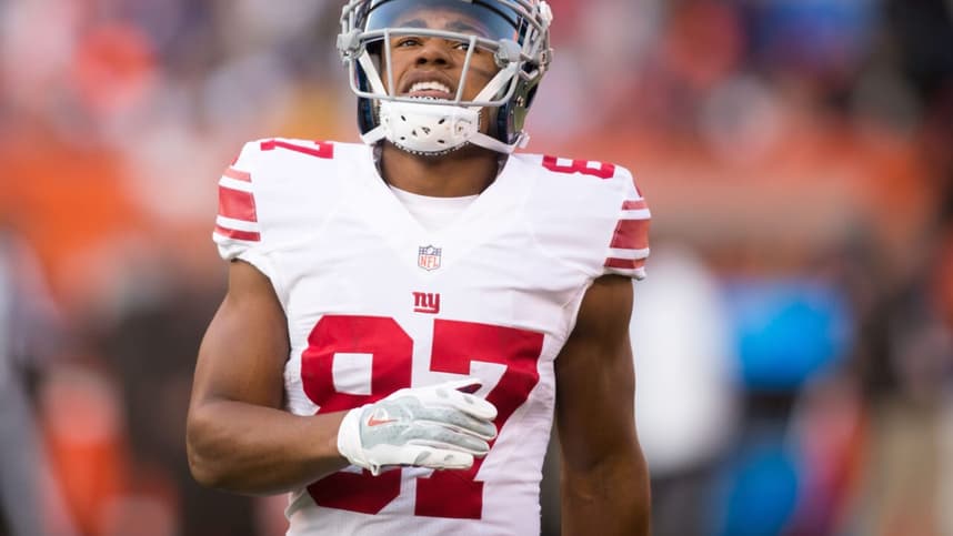 New York Giants receiver, Sterling Shepard.