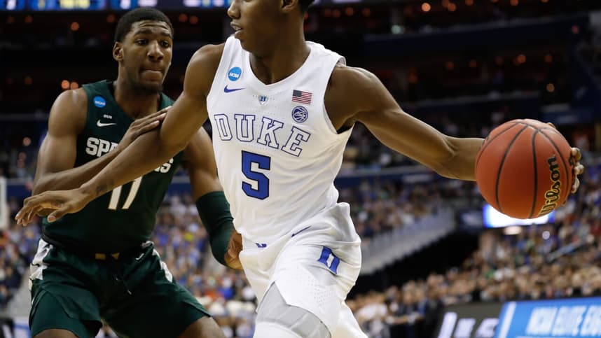 The New York Knicks are considering drafting RJ Barrett with the No. 3 overall pick in the 2019 NBA Draft.