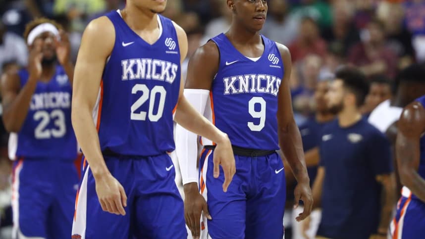 New York Knicks, Kevin Knox, RJ Barrett