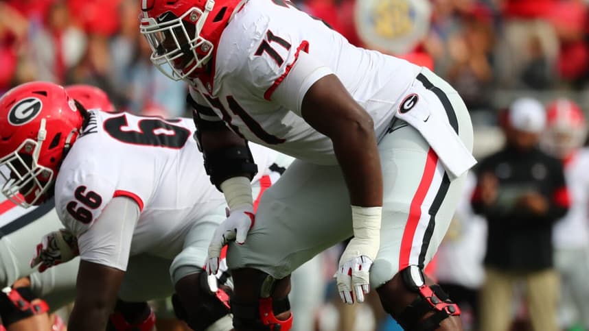 New York Giants, Andrew Thomas, Georgia Bulldogs
