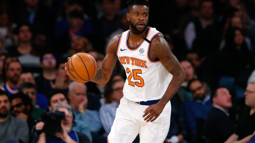 Reggie Bullock of the New York Knicks